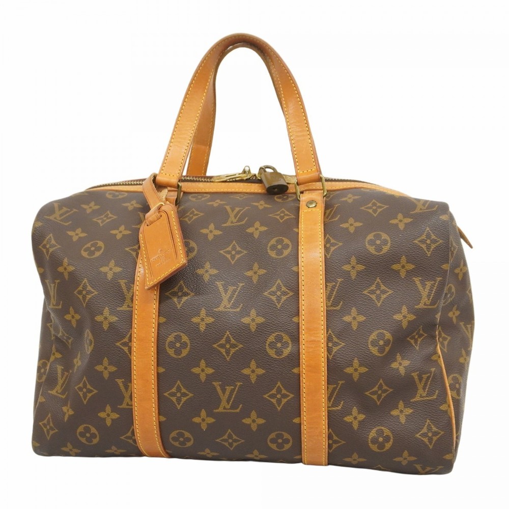 Louis Vuitton Monogram Souple Sax Handbag Brown
